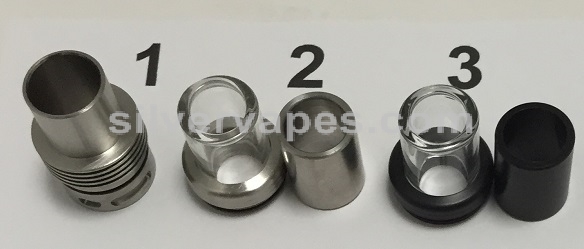 Chuff Metal Drip Tips Tops